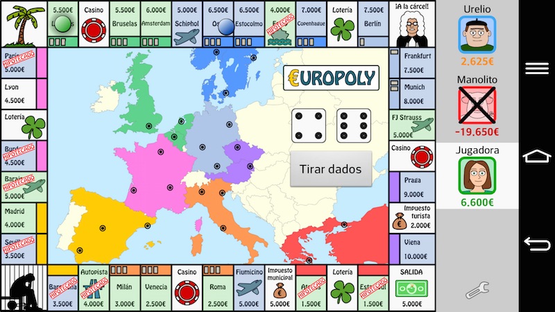 Reglas Europoly